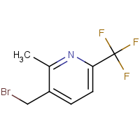 CAS: 917396-30-6 | PC300602 | 3-(Bromomethyl)-2-methyl-6-(trifluoromethyl)pyridine