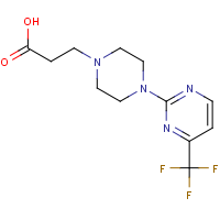 CAS: | PC300633 | 3-{4-[4-(Trifluoromethyl)pyrimidin-2-yl]piperazin-1-yl}propanoic acid