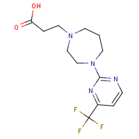 CAS:874802-36-5 | PC300634 | 3-{4-[4-(Trifluoromethyl)pyrimidin-2-yl]homopiperazin-1-yl}propanoic acid