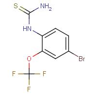 CAS:1227955-26-1 | PC300637 | N-[4-Bromo-2-(trifluoromethoxy)phenyl]thiourea