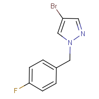 CAS: 251925-14-1 | PC300652 | 4-Bromo-1-(4-fluorobenzyl)-1H-pyrazole