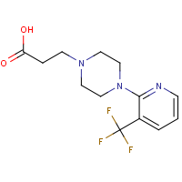 CAS: | PC300659 | 3-{4-[3-(Trifluoromethyl)pyridin-2-yl]piperazin-1-yl}propanoic acid