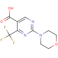 CAS:873450-23-8 | PC300673 | 2-Morpholin-4-yl-4-(trifluoromethyl)pyrimidine-5-carboxylic acid