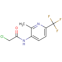 CAS:1308649-80-0 | PC300674 | 2-Chloro-N-[2-methyl-6-(trifluoromethyl)pyridin-3-yl]acetamide