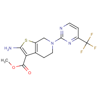 CAS:1427460-39-6 | PC300677 | Methyl 2-amino-6-[4-(trifluoromethyl)pyrimidin-2-yl]-4,5,6,7-tetrahydrothieno[2,3-c]pyridine-3-carboxylate