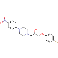CAS:1254122-84-3 | PC300682 | 1-(4-Fluorophenoxy)-3-[4-(4-nitrophenyl)piperazin-1-yl]propan-2-ol