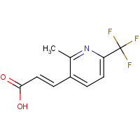 CAS:545394-86-3 | PC300692 | 3-[2-Methyl-6-(trifluoromethyl)pyridin-3-yl]acrylic acid