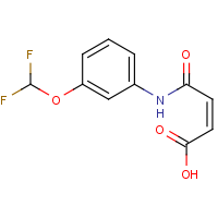 CAS:1216321-25-3 | PC300699 | (2Z)-4-{[3-(Difluoromethoxy)phenyl]amino}-4-oxobut-2-enoic acid