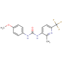 CAS:1227954-51-9 | PC300728 | N-(4-Methoxyphenyl)-N'-[2-methyl-6-(trifluoromethyl)pyridin-3-yl]urea