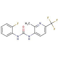 CAS:1227955-07-8 | PC300729 | N-(2-Fluorophenyl)-N'-[2-methyl-6-(trifluoromethyl)pyridin-3-yl]urea