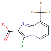 CAS:1237838-81-1 | PC300739 | 3-Chloro-8-(trifluoromethyl)imidazo[1,2-a]pyridine-2-carboxylic acid