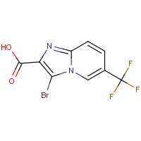 CAS:1355171-42-4 | PC300741 | 3-Bromo-6-(trifluoromethyl)imidazo[1,2-a]pyridine-2-carboxylic acid