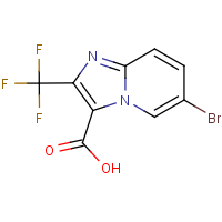 CAS:1427460-57-8 | PC300742 | 6-Bromo-2-(trifluoromethyl)imidazo[1,2-a]pyridine-3-carboxylic acid