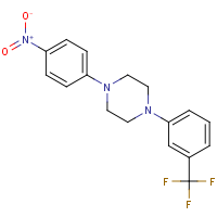 CAS: | PC300745 | 1-(4-Nitrophenyl)-4-[3-(trifluoromethyl)phenyl]piperazine