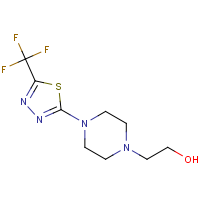 CAS:1713589-54-8 | PC300755 | 2-{4-[5-(Trifluoromethyl)-1,3,4-thiadiazol-2-yl]piperazin-1-yl}ethanol