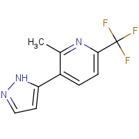 CAS: 1818100-16-1 | PC300770 | 2-Methyl-3-(1H-pyrazol-5-yl)-6-(trifluoromethyl)pyridine