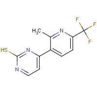 CAS:1858250-86-8 | PC300772 | 4-[2-Methyl-6-(trifluoromethyl)pyridin-3-yl]pyrimidine-2-thiol