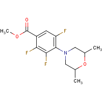 CAS:1858251-69-0 | PC300782 | Methyl 4-(2,6-dimethylmorpholin-4-yl)-2,3,5-trifluorobenzoate