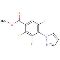 CAS:1858250-92-6 | PC300784 | Methyl 2,3,5-trifluoro-4-(1H-pyrazol-1-yl)benzoate