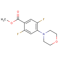 CAS:1858251-27-0 | PC300786 | Methyl 2,5-difluoro-4-morpholin-4-ylbenzoate