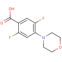 CAS:1430223-92-9 | PC300787 | 2,5-Difluoro-4-morpholin-4-ylbenzoic acid