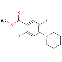 CAS: 1858241-61-8 | PC300791 | Methyl 2,5-difluoro-4-piperidin-1-ylbenzoate