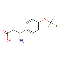 CAS:213192-56-4 | PC300802 | 3-Amino-3-[4-(trifluoromethoxy)phenyl]propanoic acid