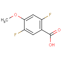 CAS:1060739-01-6 | PC300817 | 2,5-Difluoro-4-methoxybenzoic acid