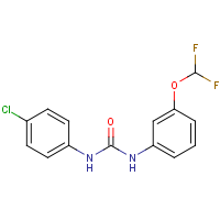 CAS:886542-48-9 | PC300823 | N-(4-Chlorophenyl)-N'-[3-(difluoromethoxy)phenyl]urea
