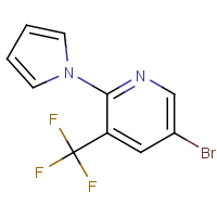 CAS: 1858241-88-9 | PC300831 | 5-Bromo-2-(1H-pyrrol-1-yl)-3-(trifluoromethyl)pyridine