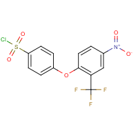 CAS:1858255-92-1 | PC300834 | 4-[4-Nitro-2-(trifluoromethyl)phenoxy]benzenesulphonyl chloride