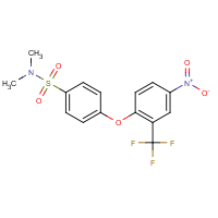 CAS:1858250-85-7 | PC300837 | N,N-Dimethyl-4-[4-nitro-2-(trifluoromethyl)phenoxy]benzenesulphonamide