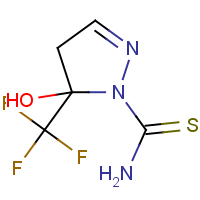 CAS:219986-56-8 | PC300847 | 5-Hydroxy-5-(trifluoromethyl)-4,5-dihydro-1H-pyrazole-1-carbothioamide