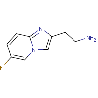 CAS:1216295-83-8 | PC300850 | 2-(6-Fluoroimidazo[1,2-a]pyridin-2-yl)ethanamine
