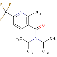 CAS: 1980049-28-2 | PC300859 | N,N-Diisopropyl-2-methyl-6-(trifluoromethyl)nicotinamide