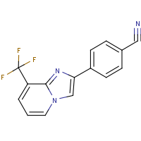 CAS:1980053-08-4 | PC300863 | 4-[8-(Trifluoromethyl)imidazo[1,2-a]pyridin-2-yl]benzonitrile