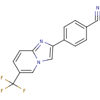 CAS:907960-23-0 | PC300864 | 4-[6-(Trifluoromethyl)imidazo[1,2-a]pyridin-2-yl]benzonitrile