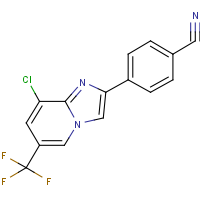 CAS:1980053-72-2 | PC300865 | 4-[8-Chloro-6-(trifluoromethyl)imidazo[1,2-a]pyridin-2-yl]benzonitrile