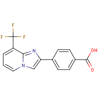 CAS: | PC300878 | 4-[8-(Trifluoromethyl)imidazo[1,2-a]pyridin-2-yl]benzoic acid