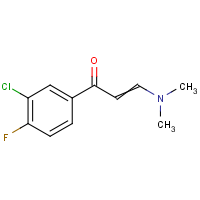 CAS: 154258-48-7 | PC300889 | 1-(3-Chloro-4-fluorophenyl)-3-(dimethylamino)prop-2-en-1-one