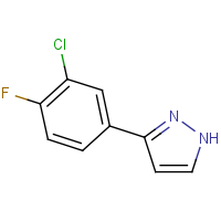 CAS: 154258-78-3 | PC300891 | 3-(3-Chloro-4-fluorophenyl)-1H-pyrazole