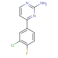 CAS: 1249713-59-4 | PC300892 | 4-(3-Chloro-4-fluorophenyl)pyrimidin-2-amine