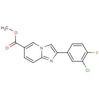 CAS: | PC300894 | Methyl 2-(3-chloro-4-fluorophenyl)imidazo[1,2-a]pyridine-6-carboxylate