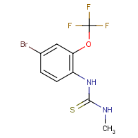 CAS: 1988424-15-2 | PC300903 | N-[4-Bromo-2-(trifluoromethoxy)phenyl]-N'-methylthiourea