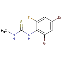 CAS:  | PC300904 | N-(2,4-Dibromo-6-fluorophenyl)-N'-methylthiourea