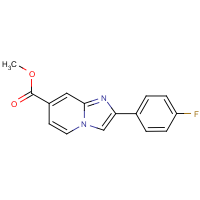 CAS: | PC300906 | Methyl 2-(4-fluorophenyl)imidazo[1,2-a]pyridine-7-carboxylate