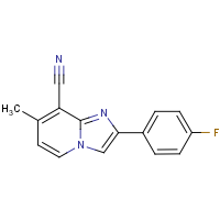 CAS: | PC300907 | 2-(4-Fluorophenyl)-7-methylimidazo[1,2-a]pyridine-8-carbonitrile