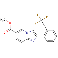 CAS: | PC300910 | Methyl 2-[2-(trifluoromethyl)phenyl]imidazo[1,2-a]pyridine-6-carboxylate