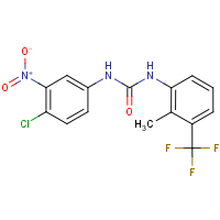CAS:2197063-04-8 | PC300916 | N-(4-Chloro-3-nitrophenyl)-N'-[2-methyl-3-(trifluoromethyl)phenyl]urea