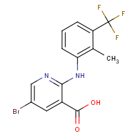 CAS:75369-60-7 | PC300917 | 5-Bromo-2-{[2-methyl-3-(trifluoromethyl)phenyl]amino}nicotinic acid